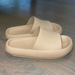 Platform Slide Sandals